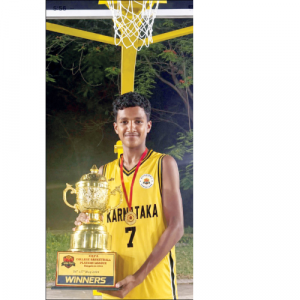 Selected for U-16 basketball championship