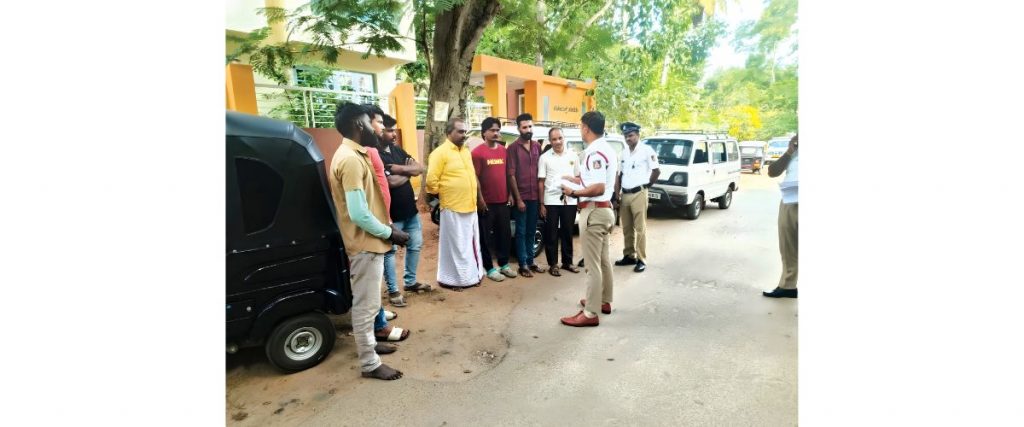 Special checking drive of vehicles ferrying students 
