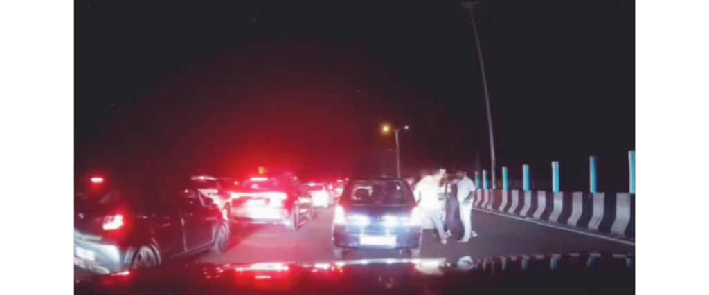 Road rage Continues