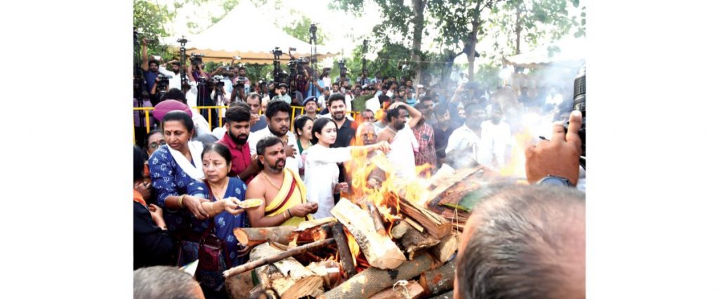 S. Janaki cremated with full State honours