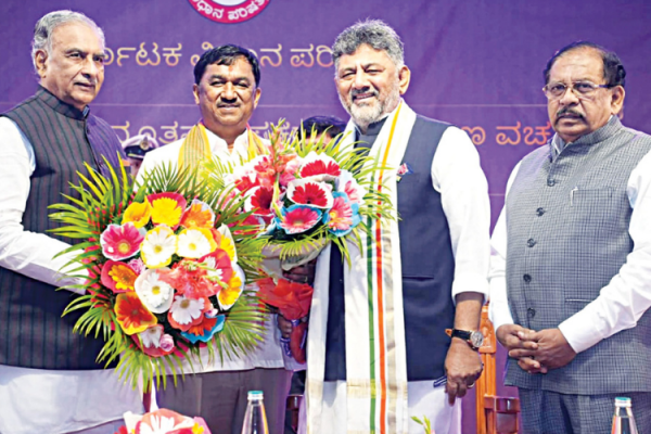 CM, Dy.CM, Speaker greet MLC Raghu Kautilya