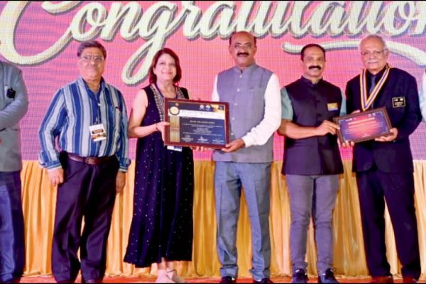 Platinum Plus Award for Rotary Central Mysore