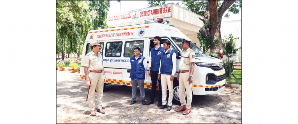 Crime scene investigation: Mysuru gets mobile FSL vans