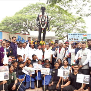Ex-servicemen take out mega bike rally marking Kargil Vijay Diwas