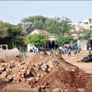 SWR works at Vontikoppal Govt. School: Survey maps, records submitted to Tahsildar