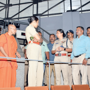 City Police review security at Viveka Memorial