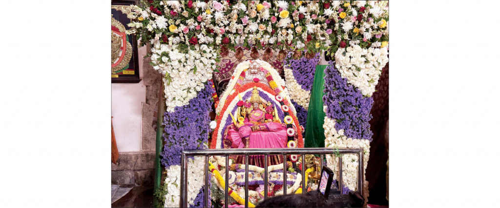 Devotees climb Hill steps on second Ashada Friday