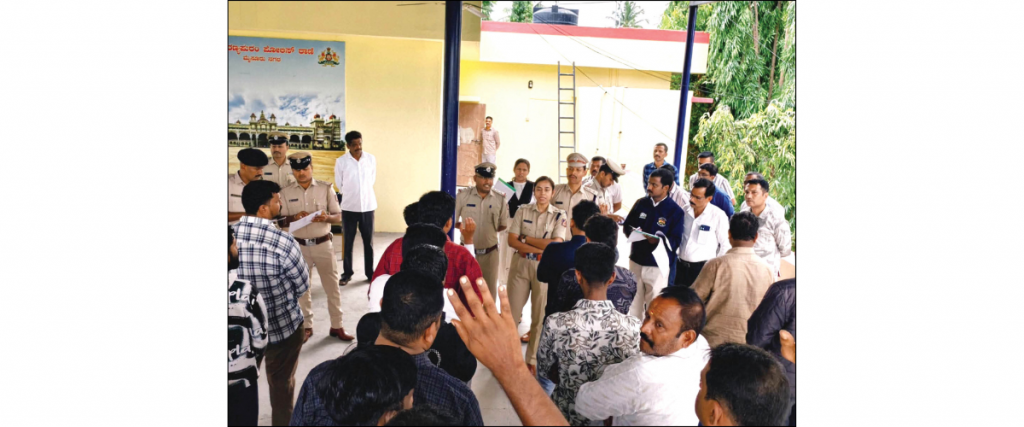 Rowdy parade held in city