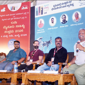Session spices up MLF with humour, culinary anecdotes