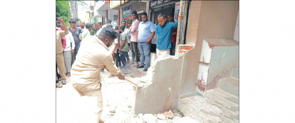 MCC clears encroachment in Zone-7 limits