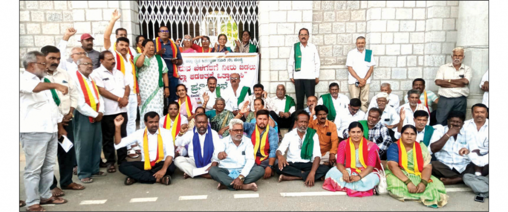 Farmers demand release of water to canals
