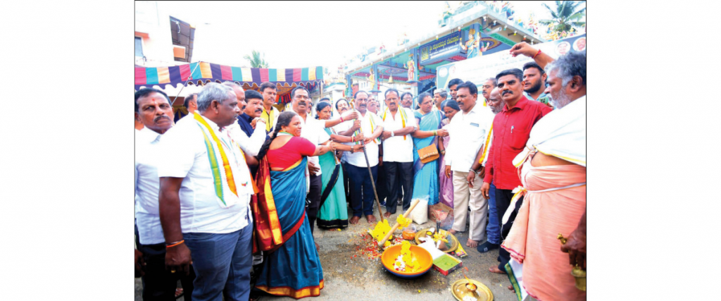 MLA launches Rs. 2.13 crore worth developmental works