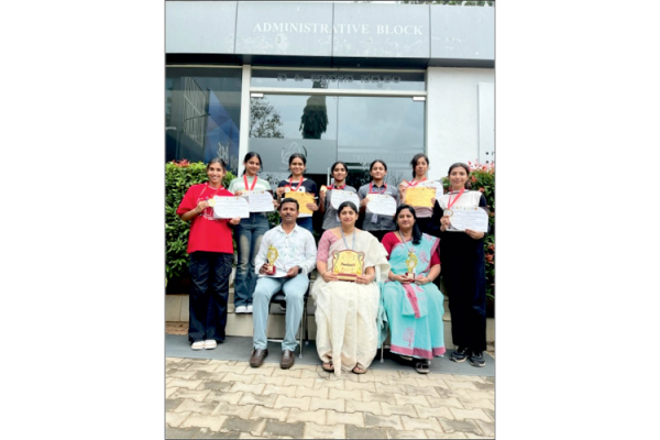 State-level Yoga Competition: Trinity PU College Girls’ Squad excels