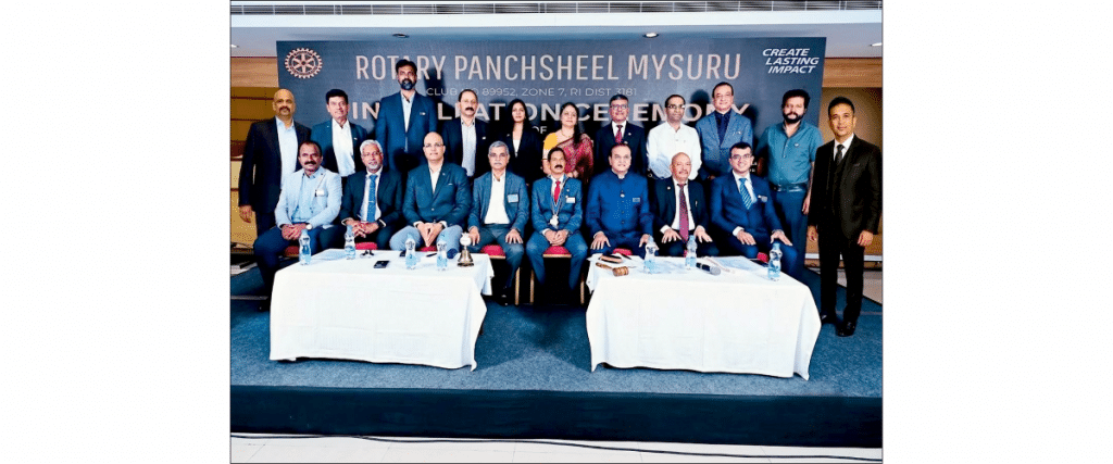 New team of Rotary Panchsheel