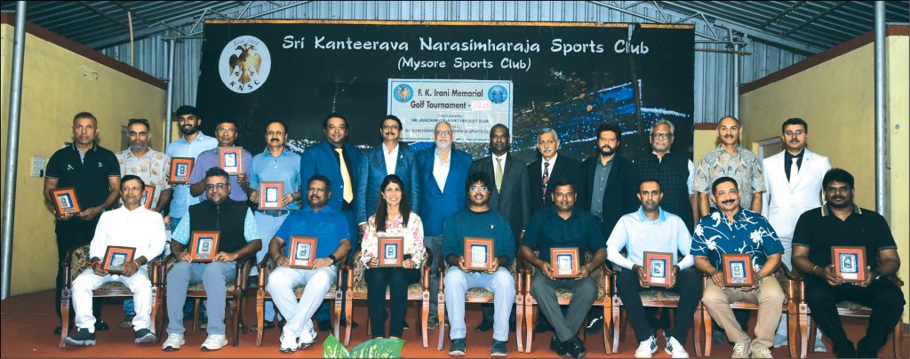 Prize winners of 37th Edition of F.K. Irani Memorial Golf Championship