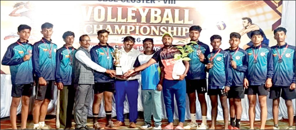 Police Public School excels in volleyball tournaments