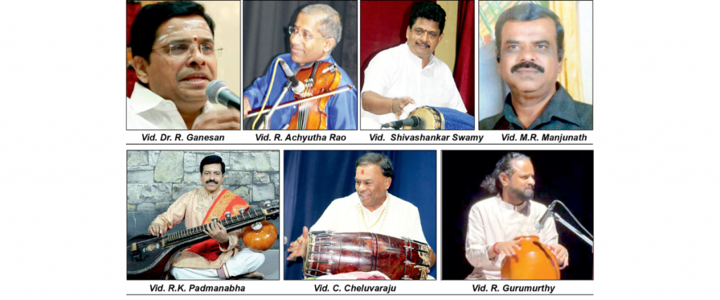 Weekend concerts at Nadabrahma Sabha