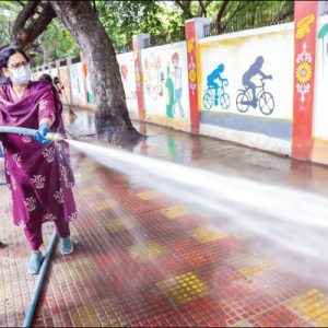 No more ‘urine spot’ on Sayyaji Rao Road