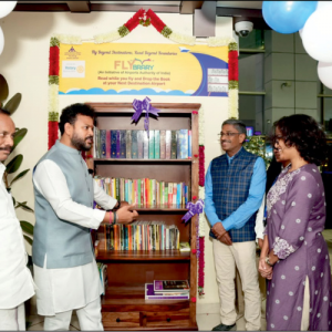 Now, you can borrow, read books at Mysore Airport