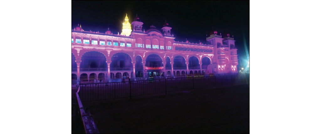 Mysore Palace to glow under pink lights tonight