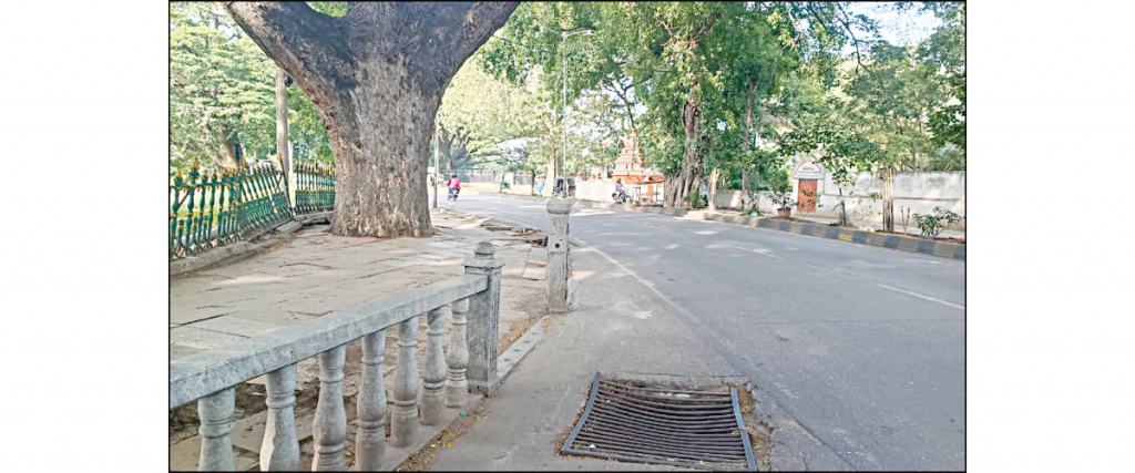 Palace environs present a sorry sight ahead of Dasara