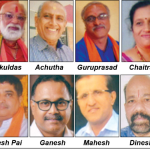 New office-bearers of Gowda Saraswatha Brahmana Sabha