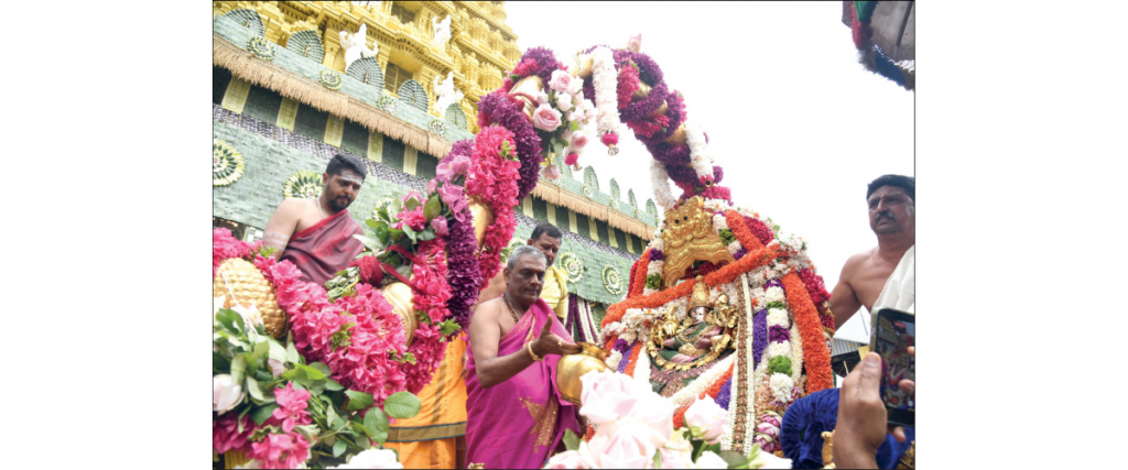 Festive fervour marks Chamundeshwari Vardhanti