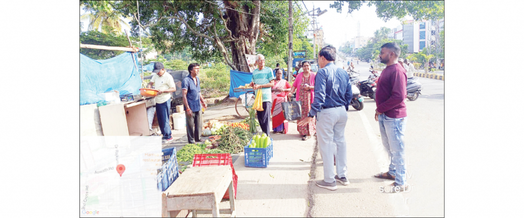 Operation Footpath: Make alternative arrangements for vendors at ‘Raitha Santhe’