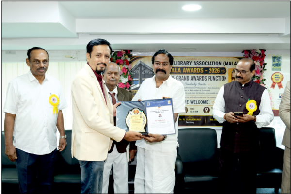 Bags National Best Librarian Award