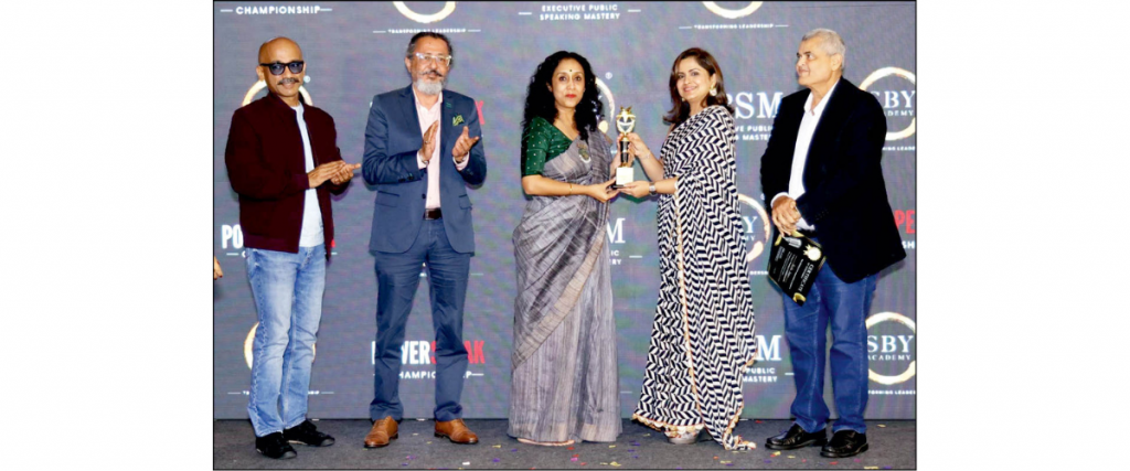 City’s Raksha R. Karpoor wins PowerSpeak Championship