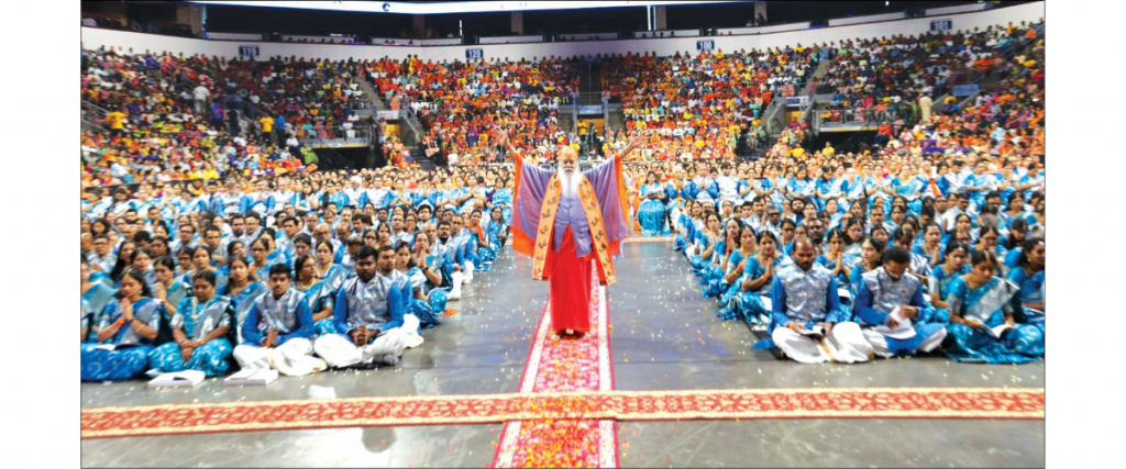 Sri Ganapathy Swamiji leads ‘Sampoorna Srimad Bhagavad Gita Parayana’ in US