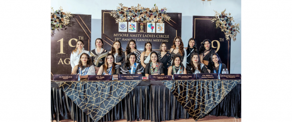 AGM and Investiture of Mysore Amity Ladies Circle-108 held 