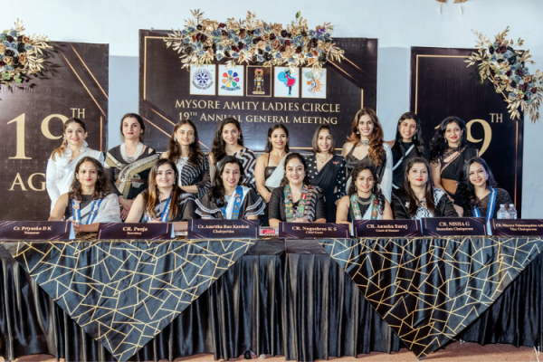 AGM and Investiture of Mysore Amity Ladies Circle-108 held 