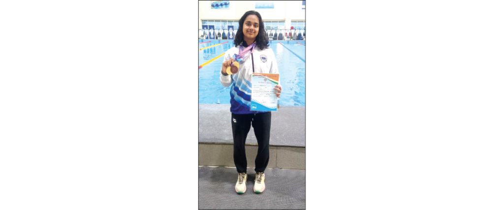 Thanya wins two gold, one bronze