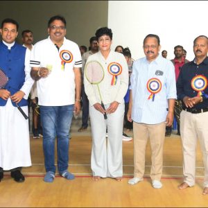 CCA Pazzo Badminton Tournament inaugurated