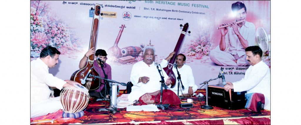 A treat of Hindustani and Karnatak Music