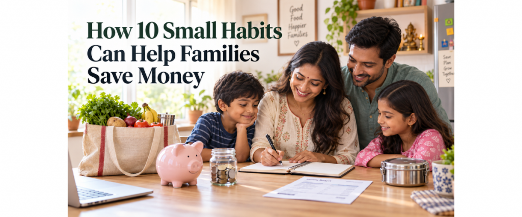 How 10 Small Habits Can Help Families Save Money