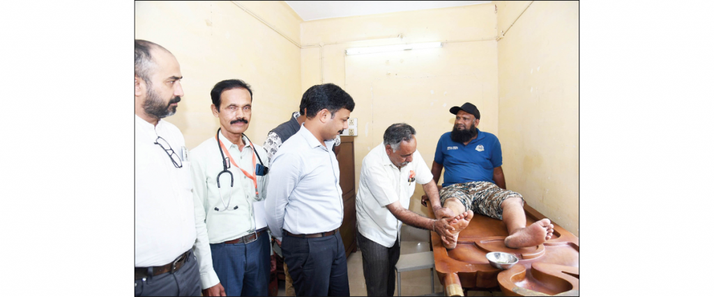 Panchakarma treatment for Mahouts and Kavadis