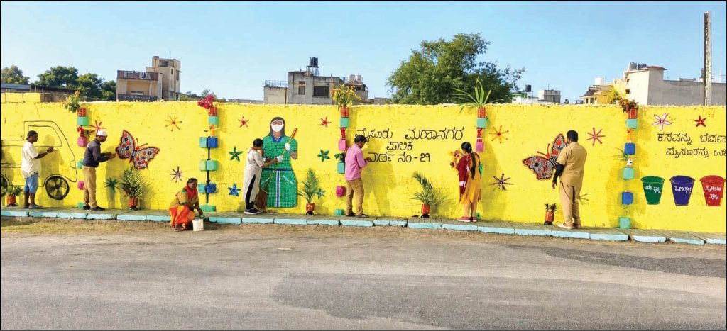 Dry, wet waste dumped near Ashwath Katte removed