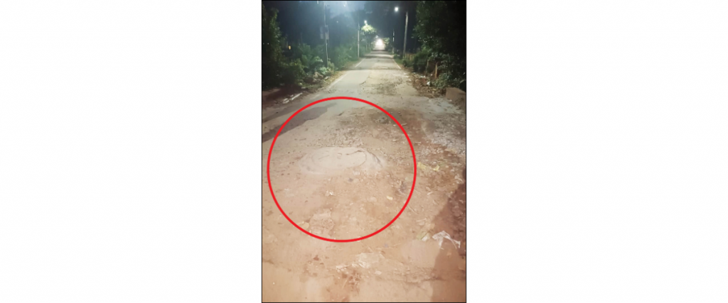 Elevated manhole claims man’s life!?