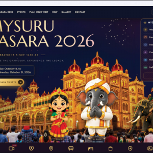 Dasara website launched