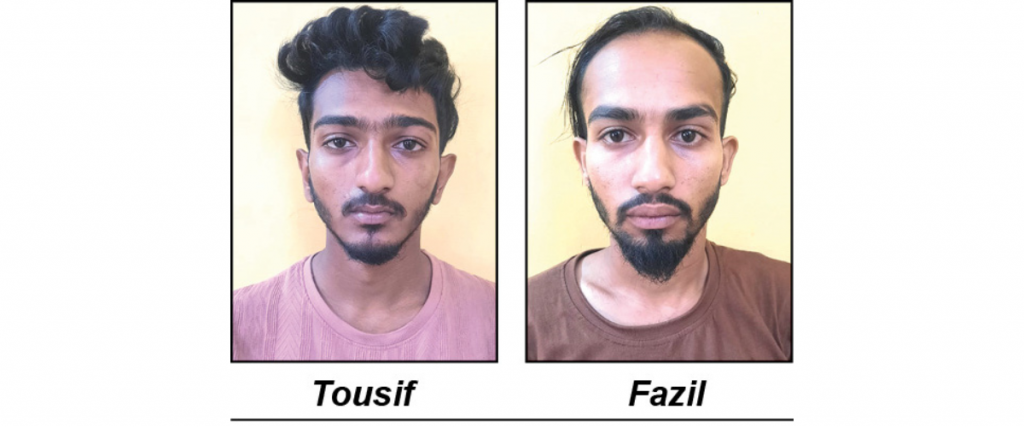 Two arrested, search launched to nab another