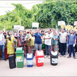 998.56 tonnes of waste collected, cleared