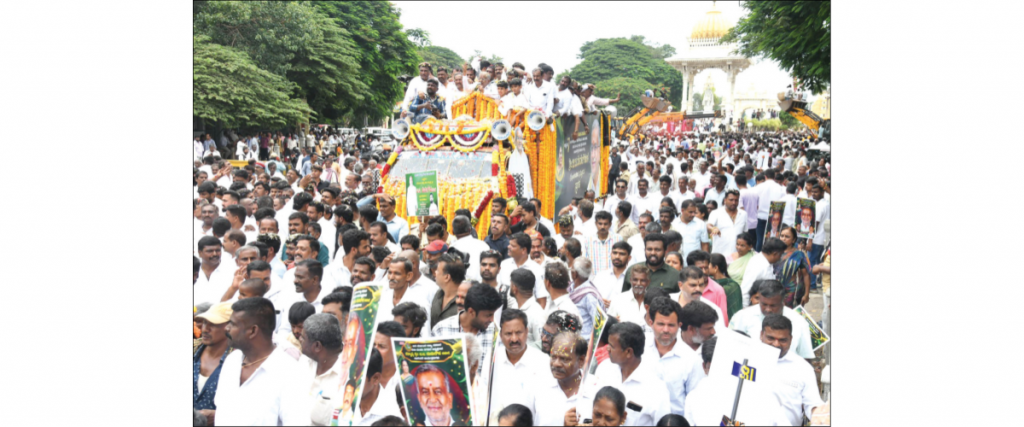 GTD flexes muscle with massive political rally