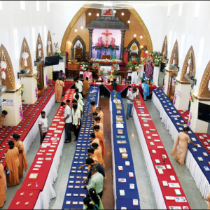 Holy Relics Expo of 2,000 saints opens at St. Theresa’s Church