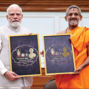 PM Modi releases logo in Delhi