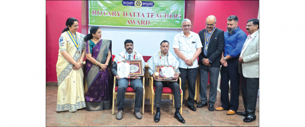 Rotary Datta Teachers’ Award conferred
