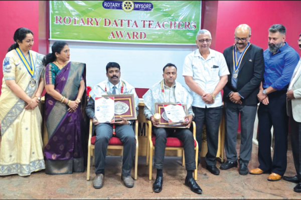 Rotary Datta Teachers’ Award conferred