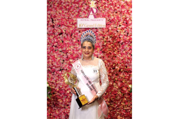 Crowned ‘Super Elite Mrs. India Astral 2026’