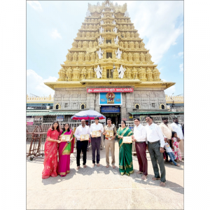 Seeks blessings for successful Dasara